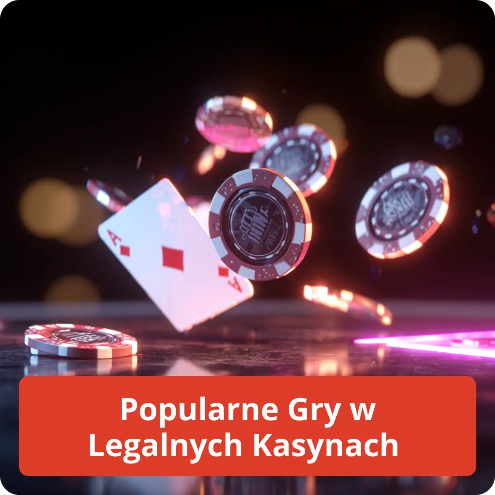 Popularne gry w legalnych kasynach